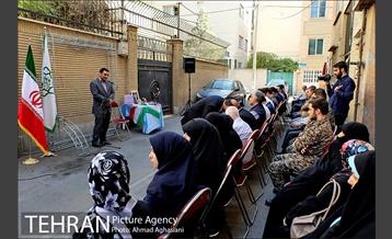 مراسم نامگذاری کوچه شهید بهمن مهاجر خامنه 16