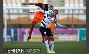 دیدار صبای قم و سایپا در لیگ برتر فوتبال 17