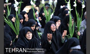 عزاداری شهادت حضرت زهرا(س) در میدان فاطمی  17