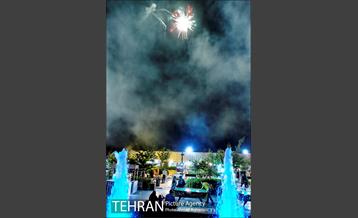 نورافشانی برج میلاد درشب عید سعید غدیر 22