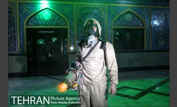 ضد عفونی بازارچه تجریش و حرم امام زاده صالح (ع) 8