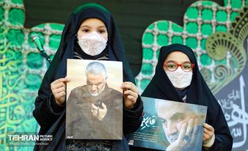 مراسم عزاداری شهادت حضرت زهرا(س) در منطقه 17