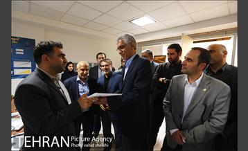 بازدید شهردار تهران از مجتمع خدمات فناوری شریف 4