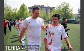 دیدار رسانه ورزش و پیشکسوتان تیم ملی فوتبال ایران به نفع سیل زدگان 2