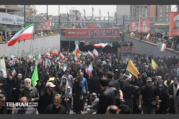 تشییع شهدای اقتدار ملی در تهران 26