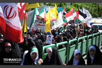 راهپیمایی روز قدس در پایتخت /۲ 10