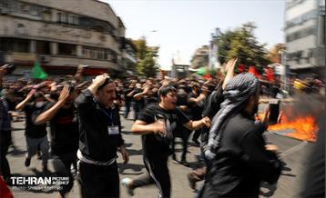 خیمه سوزان ظهر عاشورا در چهار راه گلوبندک  28