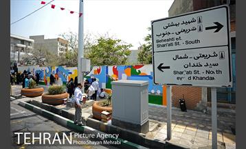 رنگ آمیزی و طراحی جداره شهری در منطقه 7 18