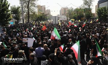 تشییع شهدای اقتدار ملی در تهران - 3  72