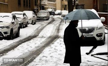 بارش نخستین برف زمستانی در تهران 20