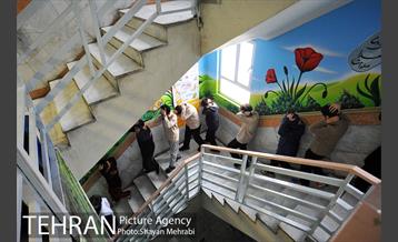 مانور سراسری زلزله در دبستان دکتر حسن تهرانی مقدم 33