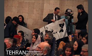 شکوفه های گیلاس و افسانه گنجی در موزه امام علی 2 23