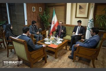 دیدار سخنگوی شهرداری تهران با سفیر سنگاپور 2