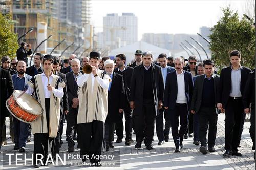 آیین بهره برداری از ۵۵ پروژه مدیریت شهری در منطقه ۲۲ تهران 15