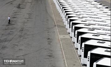 رونمایی از ۱۰۰ دستگاه اتوبوس ناوگان حمل و نقل عمومی شهر تهران 47