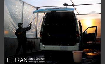 بازدید نماینده سازمان بهداشت جهانی از گرمخانه خاوران 3