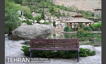 عصر تابستانی در بوستان آبشار تهران 13
