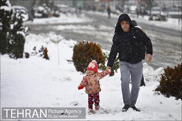 تفریحات برفی در پارک پردیسان تهران 4