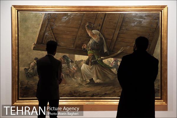 نمایشگاه نقاشی الحق مع علی 13
