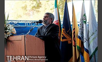 مراسم ورود ماشین حفار به ایستگاه B7 خط 7مترو 21