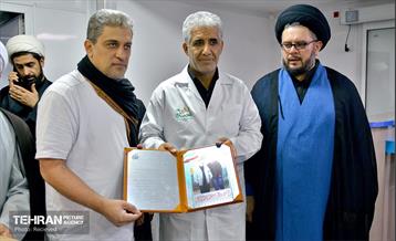 تقدیر و تکریم از خدمات موکب‌داران عراقی 22