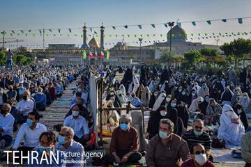 نماز عید فطر در جوار مرقد حضرت عبدالعظیم حسنی(ع) 7