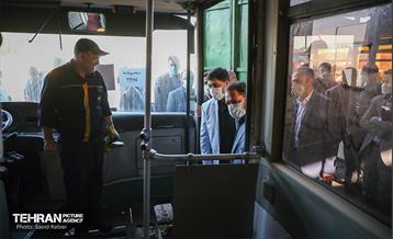 بازدید اعضای شورای شهر از مرکز اورهال سامانه شماره 2 اتوبوسرانی 4