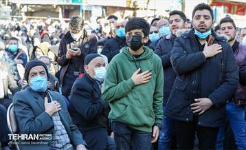 مراسم عزاداری شهادت حضرت زهرا(س) در منطقه 17