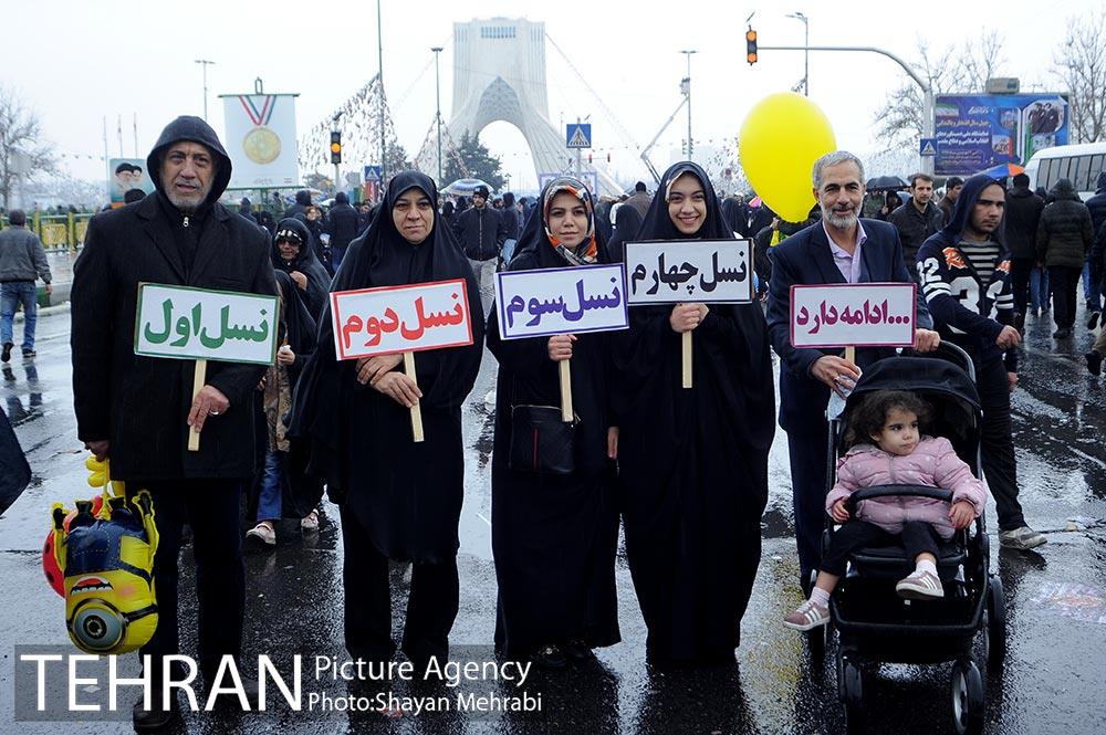 راهپیمایی یوم الله 22 بهمن 37