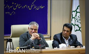 نشست خبری معاون هماهنگی و امور مناطق شهرداری تهران 3