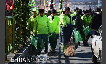 خدمات رسانی شهرداری تهران در راهپیمایی 22 بهمن 15