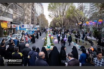 جشن تولد امام حسن (ع) در بلوار کشاورز 10