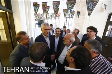 بازدید شهردار تهران از دبیرستان البرز 2