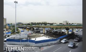 عملیات جمع آوری پل گیشا و احداث زیرگذر 3