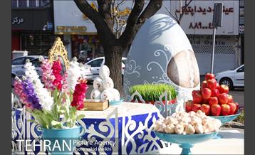 تخم‌مرغ‌های رنگی میهمان نوروزی خیابان‌های شهر 16