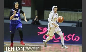 دیدار بسکتبال زنان  مهرام و گروه بهمن تهران 28