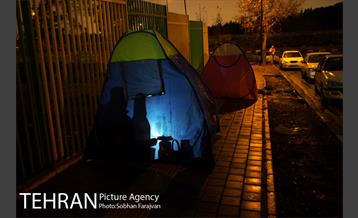 هواداران شب قبل از شهرآورد ۸۴ 5