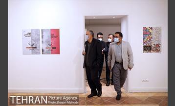بازدید احمد مسجد جامعی از نمایشگاه تهران از منظر هنرمندان 5