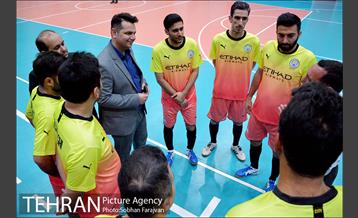 دیدار تیم های فوتسال مرکز ارتباطات و سازمان ورزش 7