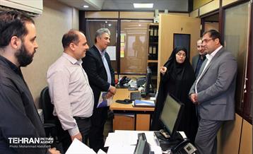 نشست هم‌اندیشی مدیر اداره‌کل سرمایه‌انسانی از ستاد مرکزی معاینه فنی 3