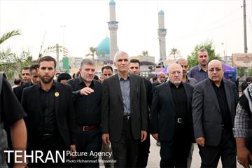 حضور سیدمحمدعلی افشانی شهردار تهران در کوفه 6
