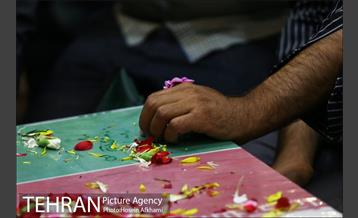 عزاداری شب هشتم محرم در جوار پیکر شهید باقر ناظری 19