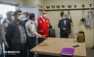 آیین گرامیداشت روز آتش نشان با حضور شهردار تهران 33