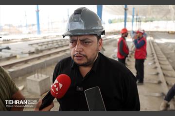بازدید سخنگوی شهرداری تهران از پایانه مترو آزادگان