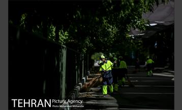 آماده سازی دانشگاه تهران برای نماز جمعه 10