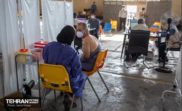 واکسیناسیون رانندگان شرکت واحد اتوبوسرانی 19