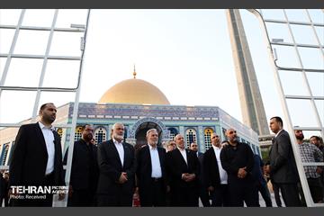 بازدید رهبران حماس و جهاد اسلامی فلسطین از سرزمین تمدن‌ها 8
