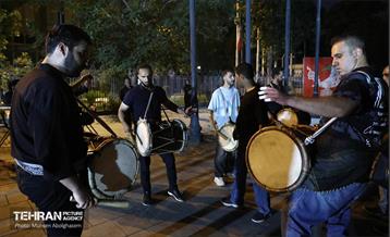 عزاداری شب هفتم محرم در خیمه هنر 19