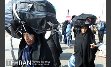 ارائه خدمات نیرو های خادم الحسین (ع) در مرز شلمچه 35