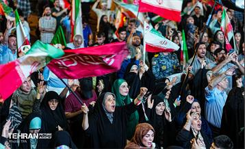 صد و نود و ششمین شب تجمع مردم تهران